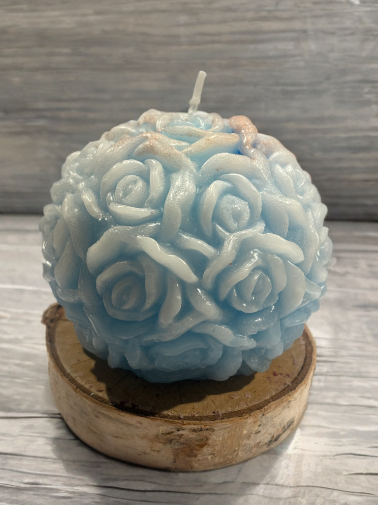 Boule 3D roses